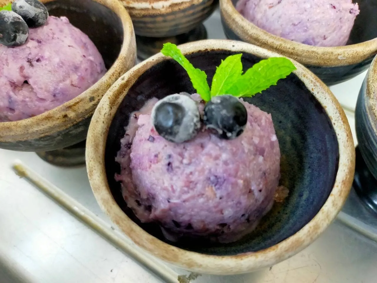 玄米アイスクリーム