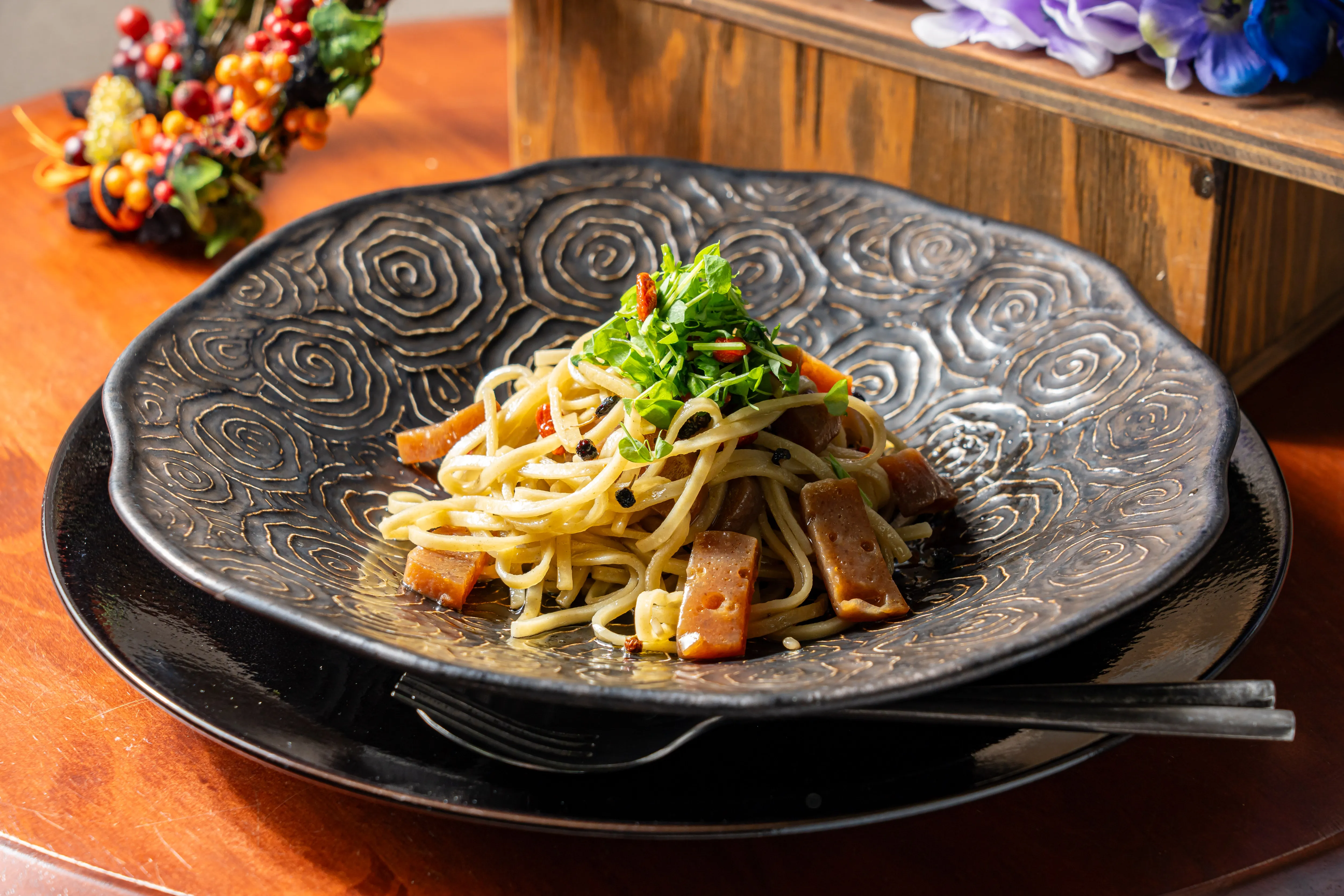 季節の玄米麺