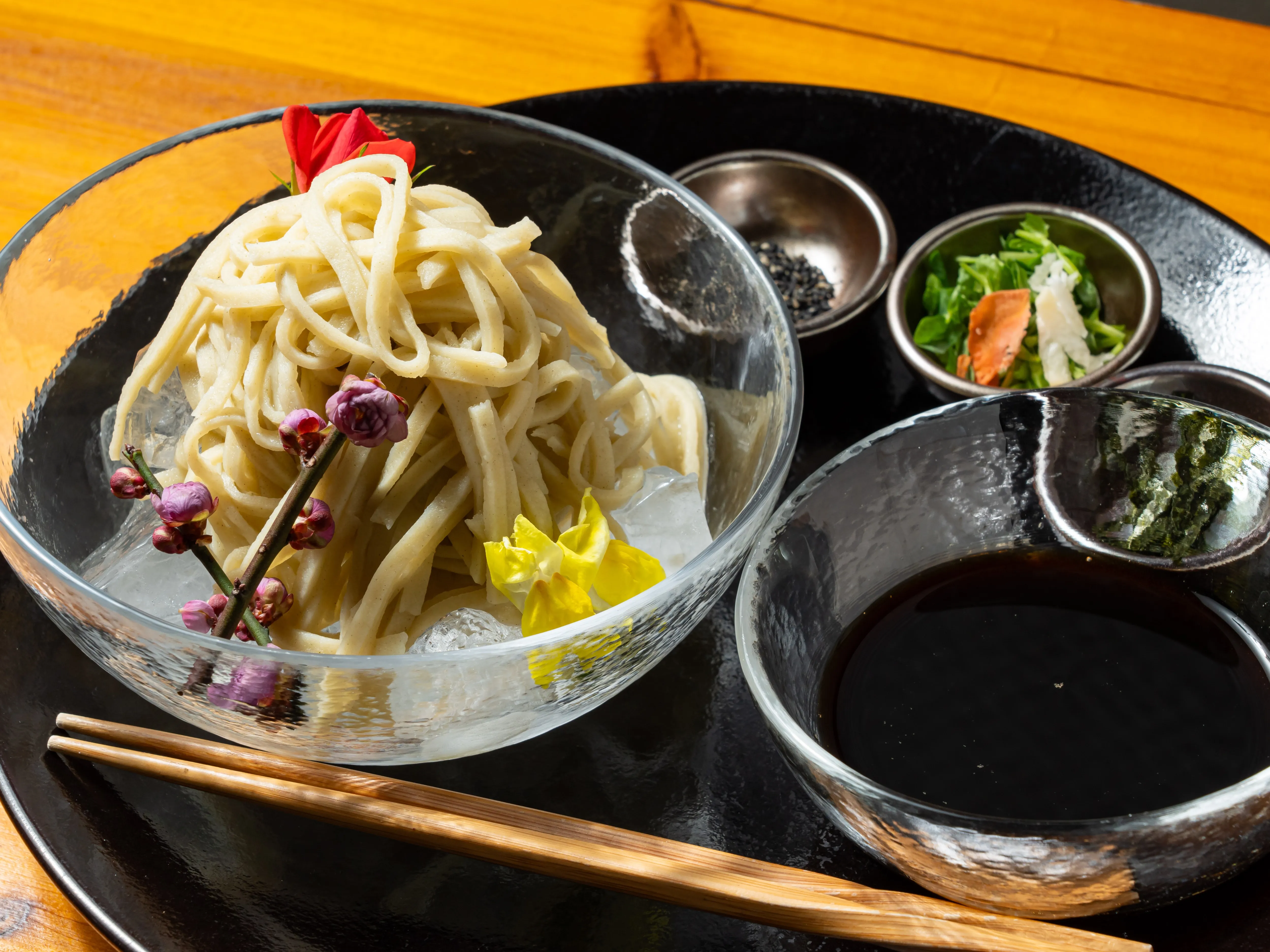 オリジナル冷製つけ玄米麺