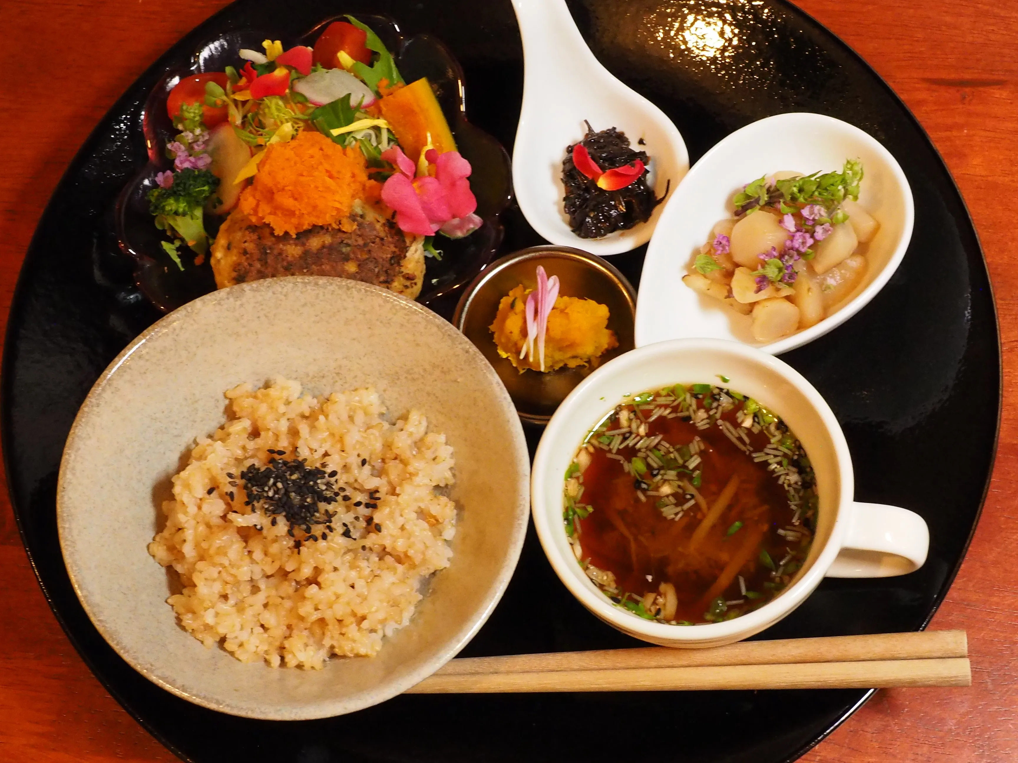 豆腐ハンバーグプレート