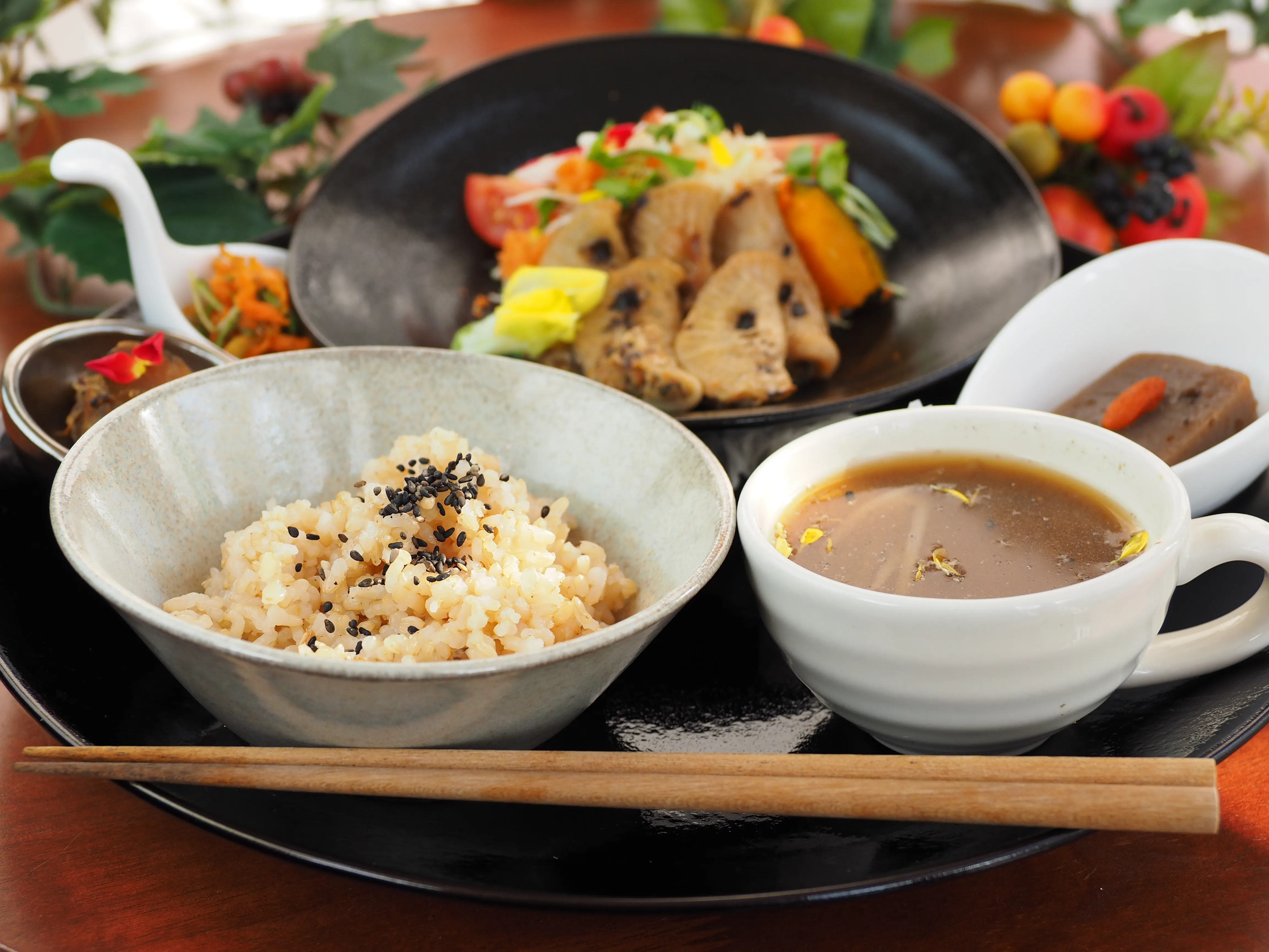 大根ぎょうざプレート