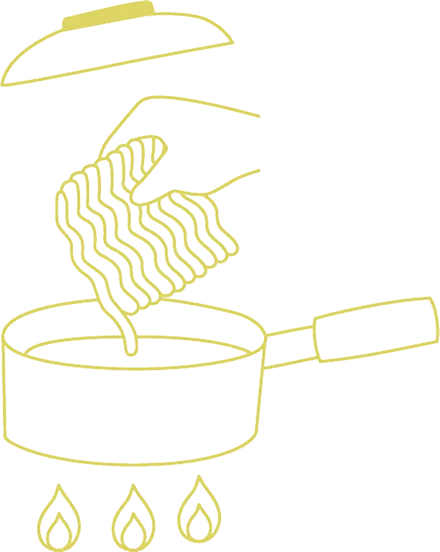 玄米麺の食べ方